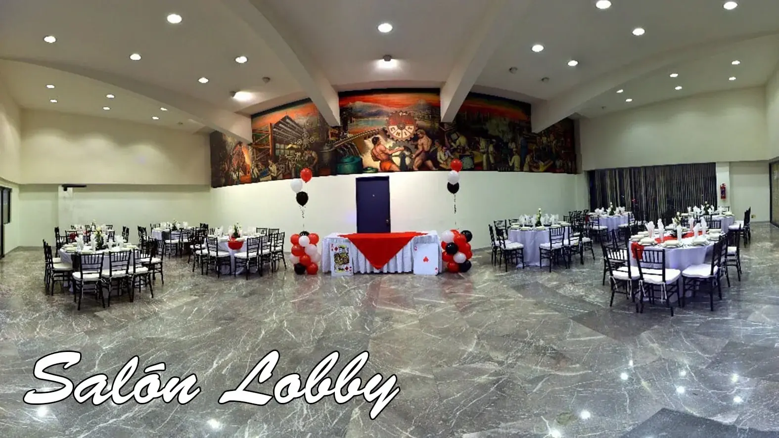 salón de fiestas lobby