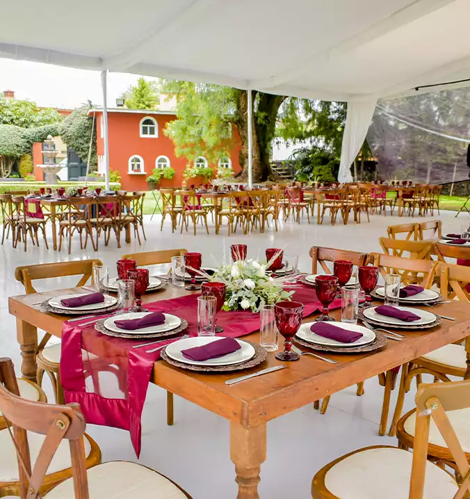 jardin de fiestas
